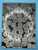 WASHINGTON QUARTER BOOK - INCL. 42 QUARTERS