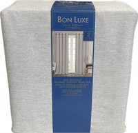 Bon Luxe Blackout Curtains Light Grey ^