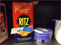 Ritz and M&M Tins