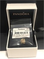 New Pandora 14K and sterling charm