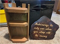 Lot Of Wooden Accent Wall Decor