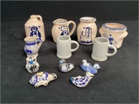 Mini Pottery Pitchers, Mugs, Animals & More