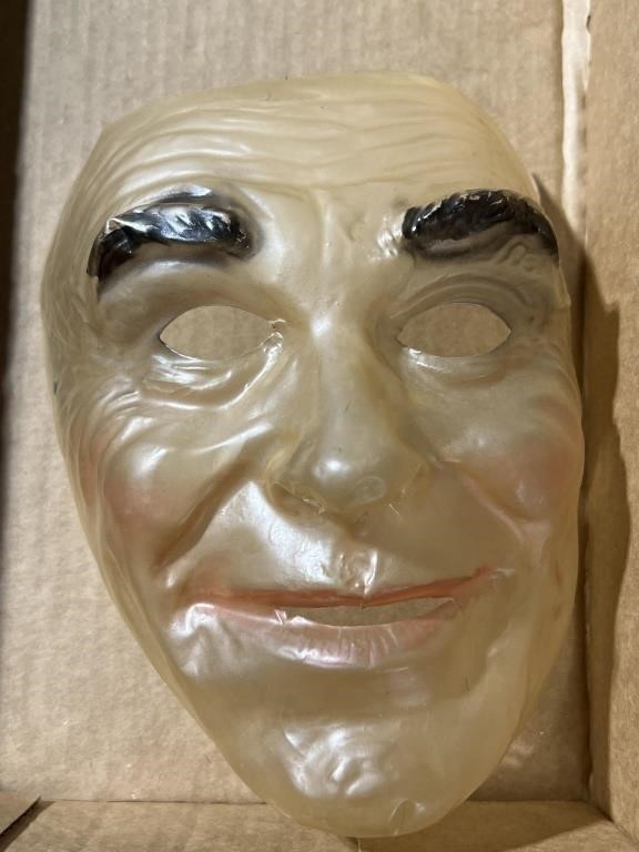 Transparent Halloween mask