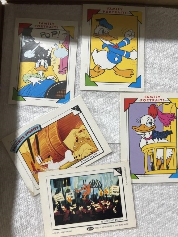 Impel Walt Disney cards