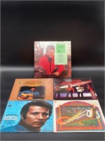 Vintage Country Vinyl Albums W/ Conway Twitty