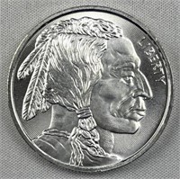 1oz Silver Buffalo/Chief Round .999 BU