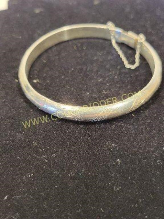 Sterling Engraved Bracelet