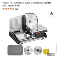Vevor 7.5" Electric Deli Slicer