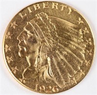 1926 Gold $2.5 Indian Head