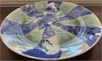 320 - VINTAGE DECOR PLATTER 18"DIA