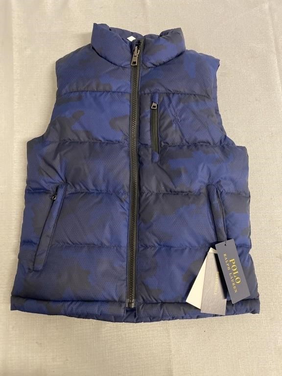 Ralph Lauren Puffer Vest Boys Size 6 NWT