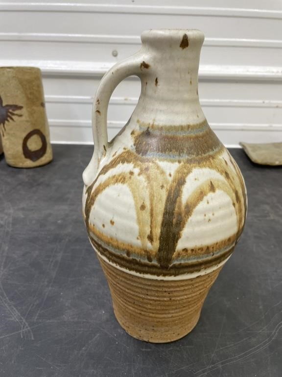 Pottery jug 12" tall