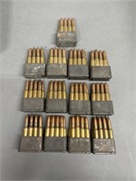 104 rnds 30-06 Reloads on Garand Clips