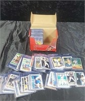 A group of baseball cards