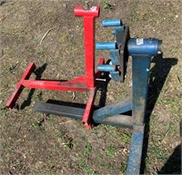 Lot of 2 heavy duty Engine stands   (P 79)(Y)