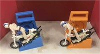 Vintage Evel Knievel Stunt Cycles