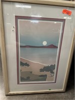 SIGNED PRINT "OASIS II" ALEX MILES HERNANDEZ