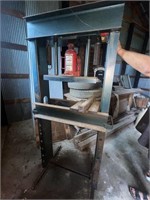 Press with 20 Ton Bottle Jack