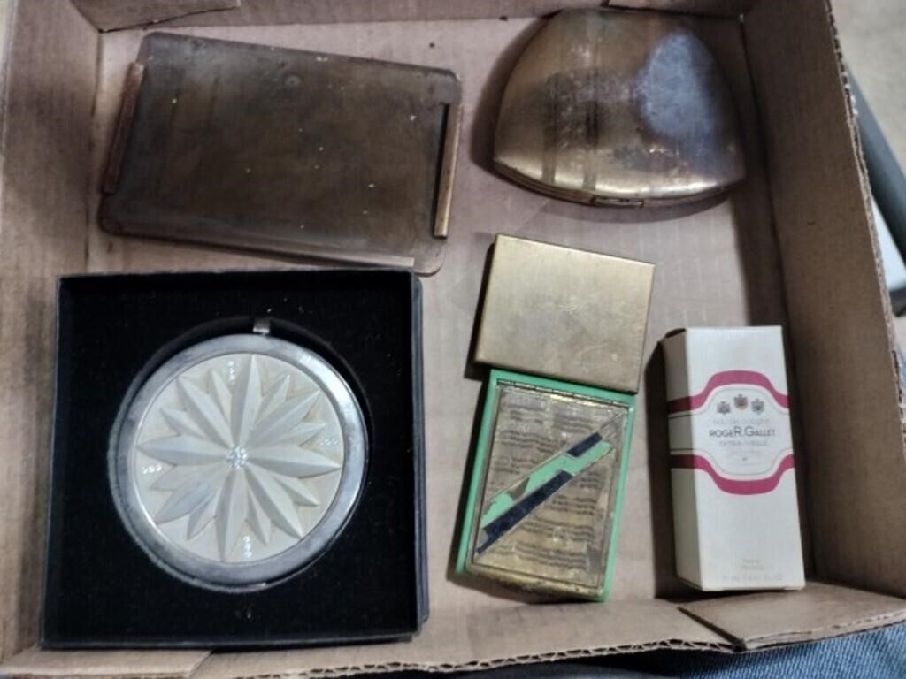Vintage compact mirrors