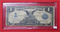 1899 $1 Silver Certificate Black Eagle Large Size