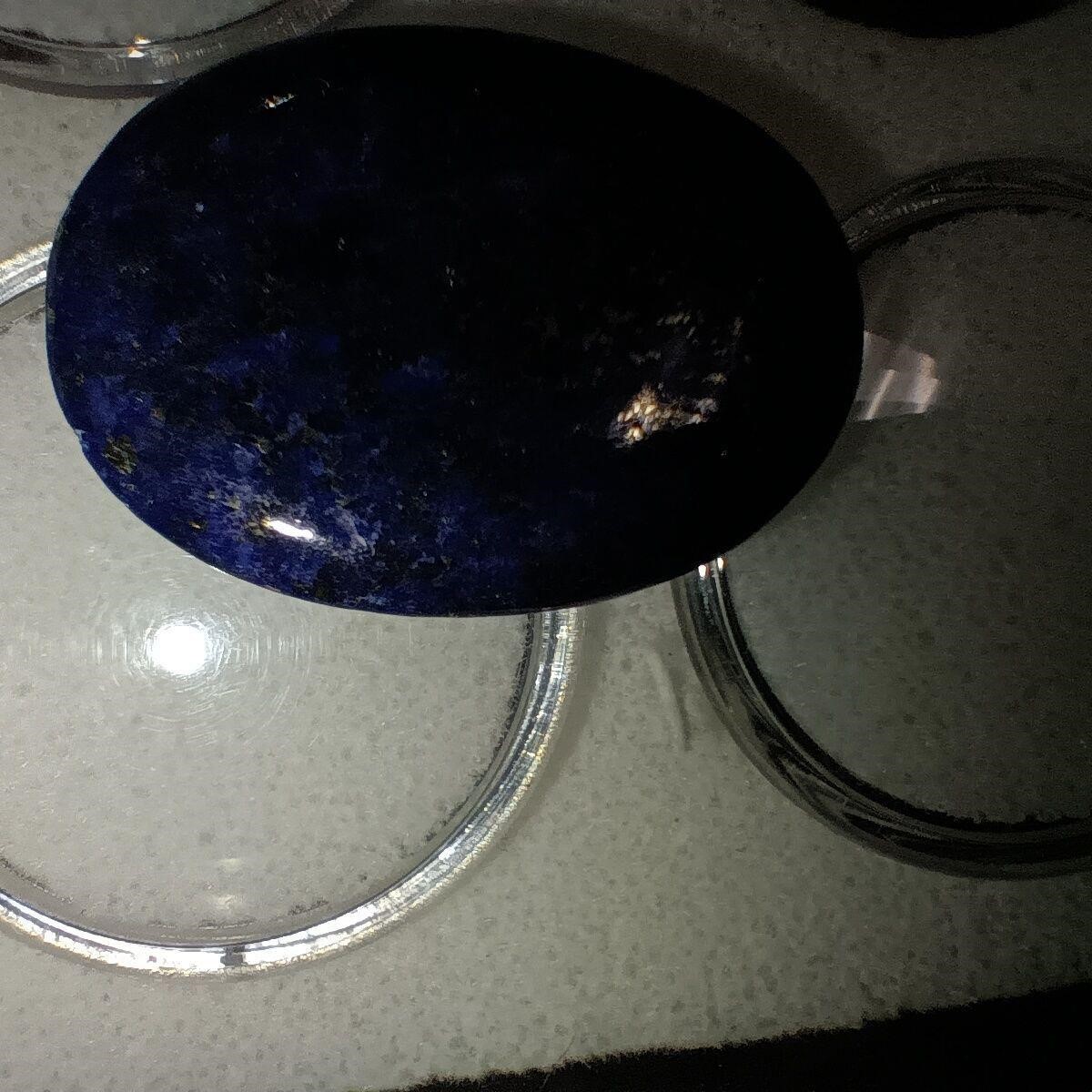 Lapis Lazuli Cabochon Gem Stone Oval cut 27.8 ct