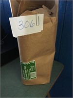 Bag of brown paper bags, open