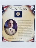 2014 Coolidge Presidential $1 & Postal Comm