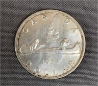 1957 Canada Silver $1