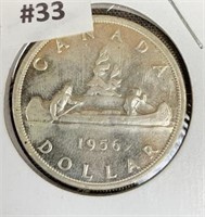 1956 Canada Silver $1
