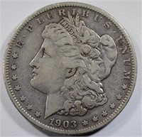 1903-S MORGAN DOLLAR VF+ SEMI-KEY