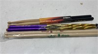 New Drum Sticks lot Zildjian Pro Mark