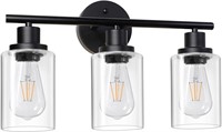 Unicozin Modern Bathroom Light Fixtures, 3 Light V