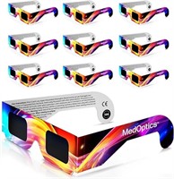10 Packs Solar Eclipse Glasses Approved 2024 - AAS