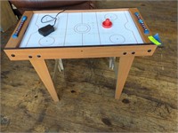 Small childs air hockey table