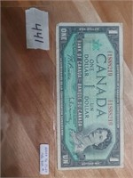 1967 Canadian $1.00 Bill