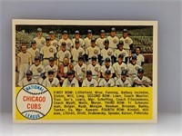 1958 Topps Chicago Cubs Team Card 327