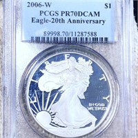 2006-W Silver Eagle PCGS - PR 70 DCAM