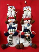 Two Avon Snowy Holiday Friends