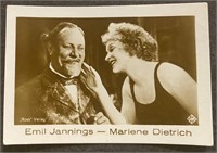 MARLENE DIETRICH: Antique Tobacco Card (1932)