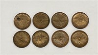 1867-1967 Canadian Pennies