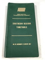 1973 Southern Region Timetable Penn Central Transp
