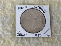 1901-O Silver Dollar UNC