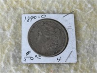 1890-O Silver Dollar