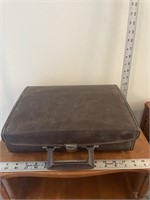 Vintage Briefcase or Cassette Holder with Cassette