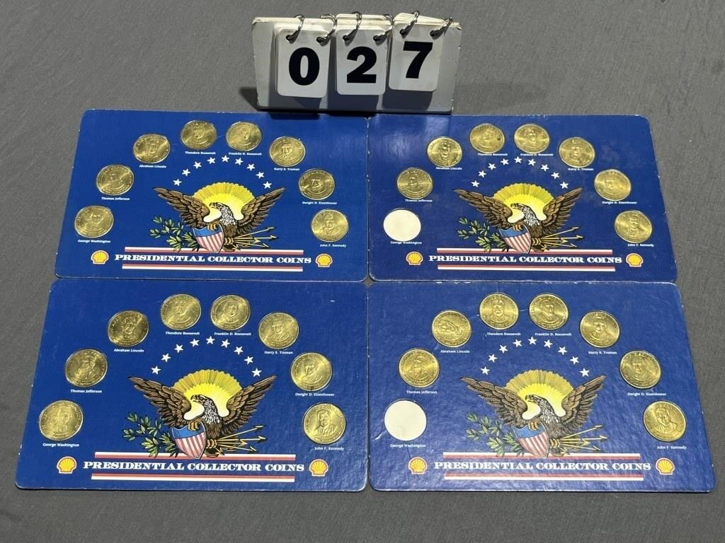 Shell Presidential Collector Coins