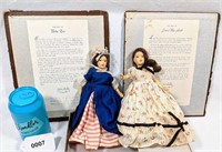 Vintage Jorji-Dolls Louisa May Alcott Betsy Ross
