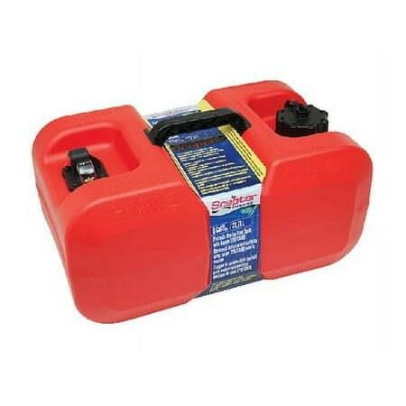 Scepter 6-Gal Fuel Tank  Under Seat  Red