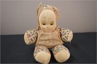 Antique Folk Art Primitive Cloth Doll