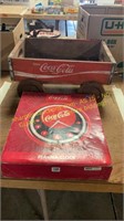 Coca Cola Wagon & Plasma Clock