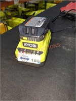 Ryobi 18V charger and 2ah battery